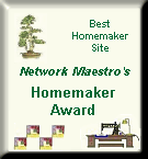 Network Maestro's Homemaker Award
