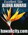 Excellent site- Aloha Award